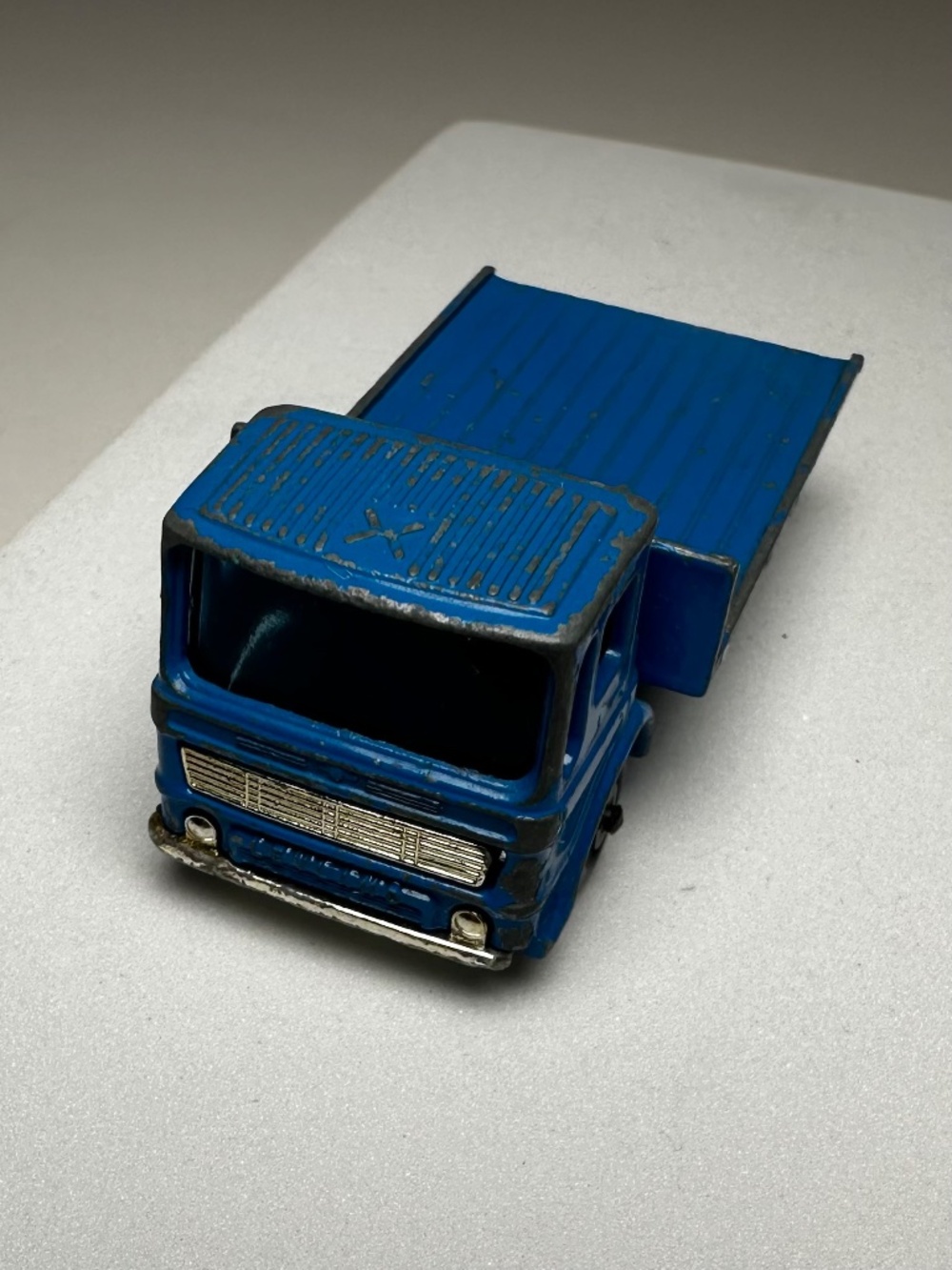 Vintage 1960s Matchbox Lesney No. 60 Site Hut Truck Blue Made in England - Picture 2 of 6
